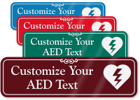 AED Symbol Sign
