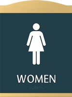 Women Graphic Braille Sign