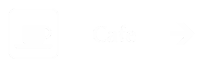 Cafe Engraved Sign, Cup Saucer, Right Arrow Symbol