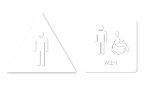 Accessible Pictogram Men Sign