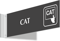 CAT Corridor Projecting Sign