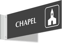 Chapel Corridor Projecting Sign