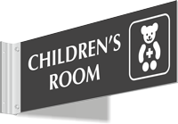 Childrens Room Corridor Projecting Sign