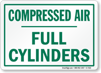 Compressed Air Sign