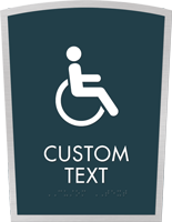 Apex Custom Regulatory Signs, 11.125" x 8.625"