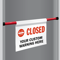 Custom Do Not Enter Door Barricade Sign