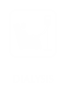 Dialysis Engraved Hospital Sign