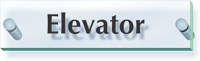 Elevator ClearBoss Sign