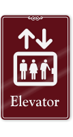 Elevator (with elevator symbol)