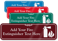 Fire Extinguisher Symbol Sign