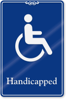 Handicapped ADA Sign