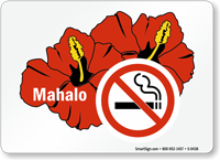 Mahalo No Smoking