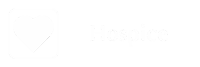 Hospice Engraved Hospital Sign with Heart Symbol