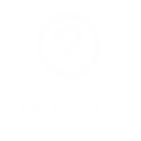 Information Engraved Sign with Question Mark Symbol