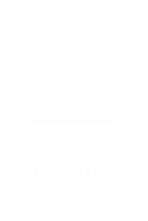 Laboratory Engraved Sign with Microscope Room Symbol
