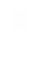 Laundry Engraved Sign with Washing Machine Symbol
