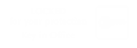 Locked For Protection Key in Office Engraved Sign