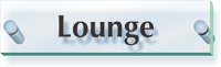 Lounge ClearBoss Sign