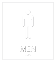 Men Bathroom, Men Sign