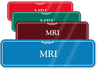 MRI Showcase Hospital Sign