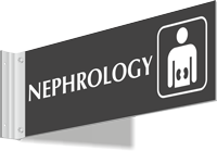 Nephrology Corridor Projecting Sign