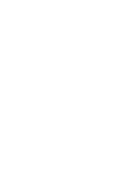 Nephrology Engraved Hospital Sign with Kidney Symbol