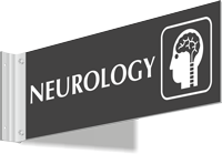 Neurology Corridor Projecting Sign