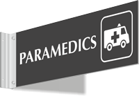 Paramedics Corridor Projecting Sign