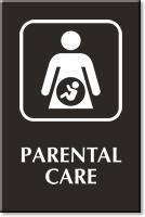 Parental Care Engraved Hospital Sign