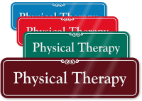 Physical Therapy ShowCase Wall Sign