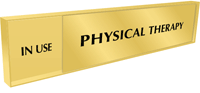 Physical Therapy - In Use/Vacant Slider Sign