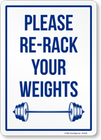 Please Re-Rack Your Weights
