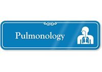 Pulmonology Respiratory Showcase Hospital Sign
