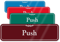 Push Sign