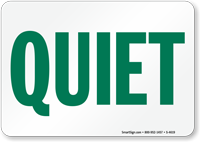 Quiet Sign