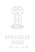 Sprinkler Riser TactileTouch™ Sign with Braille