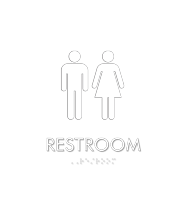 Unisex Restroom Sign