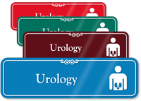 Urology Hospital Showcase Sign