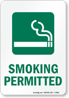 Smoking Permitted - vertical