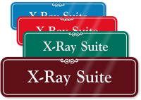 X-Ray Suite Sign