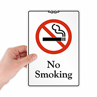 No Smoking (with No Smoking symbol)