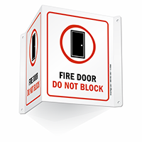 Fire-rated Door Sign