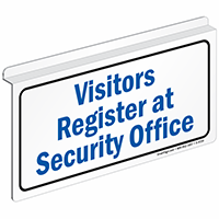 Visitors Register At Security Office