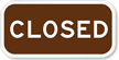Closed Sign