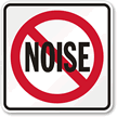 No Noise With Graphic Sign