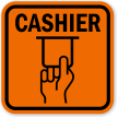 Cashier Sign