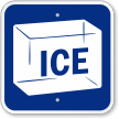 Ice Sign With Symbol