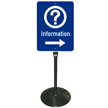 Information Sign (with Symbol) & Post Kit