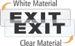 Exit Door Label