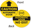 Automatic Door Label